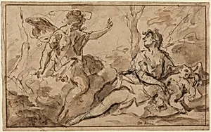 The Angel Appearing to Hagar and Ishmael