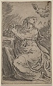 The Annunciation by Parmigianino