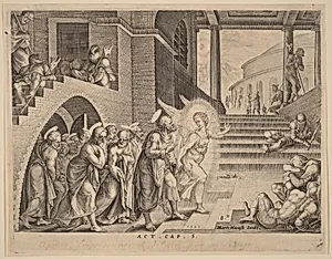 The Apostles Delivered from Prison by an Angel