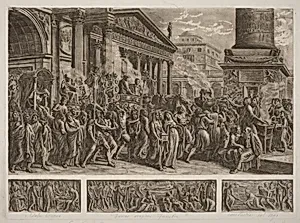 The Ashes of Trajan Carried in a Triumphal Procession
