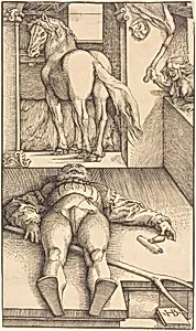 The Bewitched Groom by Hans Baldung Grien