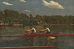 The Biglin Brothers Racing by Thomas Eakins