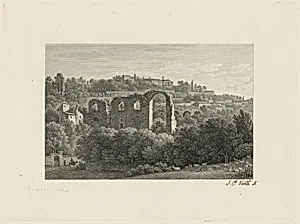 The Capuchin Monastery, above the Villa of the Emperor