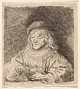 The Card Player by Rembrandt van Rijn