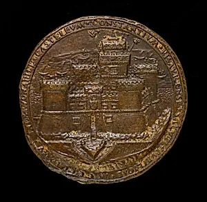 The Castle of Pesaro [reverse]