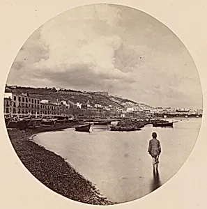 The Chiaia and St. Elmo from the Mergellina, Naples