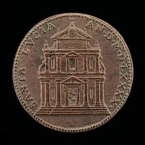 The Church of Santa Lucia at Grottammare [reverse]