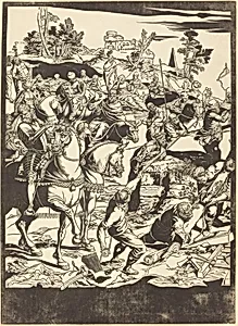 The Crucifixion [left plate]