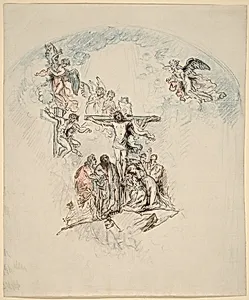 The Crucifixion by Benjamin West