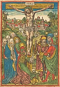 The Crucifixion with Saint Mary Magdalene