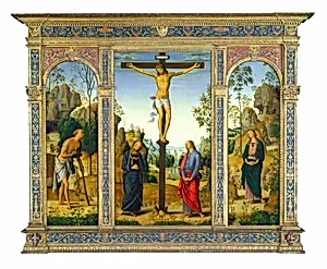 The Crucifixion with the Virgin, Saint John, Saint Jerome, and Saint Mary Magdalene