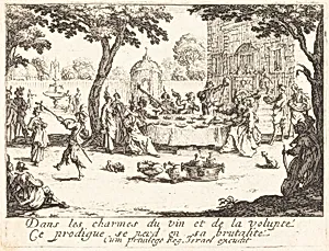 The Dissipation by Jacques Callot
