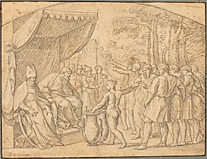The Drawing of Lots to Divide the Promised Land