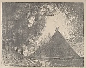 The Dump, Charleroi by Joseph Pennell