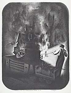 The Electric Furnace Taylor-Wharton Iron & Steel Company Est 1742