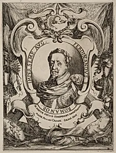 The Emperor Ferdinand II by Stefano Della Bella