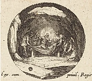 The Entombment by Jacques Callot