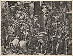 The Fall of Troy and the Escape of Aeneas