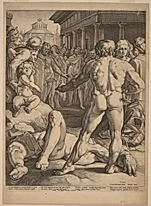 The Fight between Ulysses and Irus