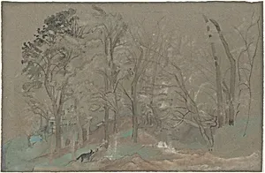 The First Snowfall by Arthur B. Davies