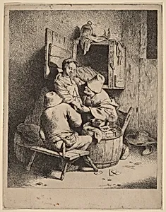 The Flirtation of a Young Innkeeper