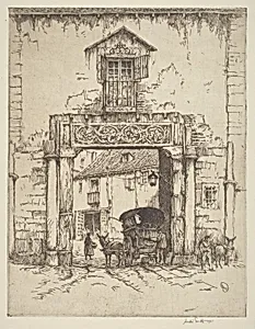 The Gate of the Flowered Lintel, Toledo