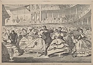 The Great Russian Ball at the Academy of Music, November 5, 1863 by after Winslow Homer
