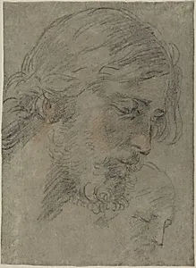 The Head of Christ by Guido Reni