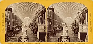 The International Exhibition of 1862 — "The Nave, from the Western Dome"