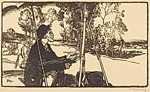 The Landscape Artist (Le paysagiste)