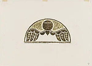 The Lane Infant from A Portfolio of Rubbings from Early American Stone Sculpture