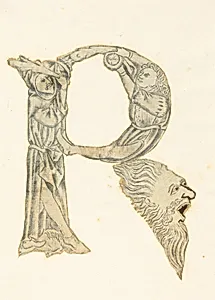 The Letter P (converted to an R)
