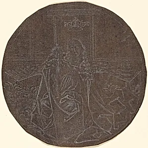 The Madonna and Child in a Garden