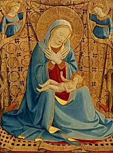The Madonna of Humility by Fra Angelico