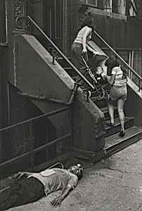 The man lay unconscious. Someone had placed a note on his chest, suggesting the police be called, New York City
