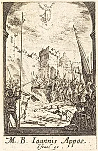 The Martyrdom of Saint John the Evangelist by Jacques Callot