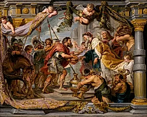 The Meeting of Abraham and Melchizedek by Sir Peter Paul Rubens