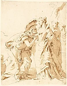 The Meeting of Antony and Cleopatra by Giovanni Battista Tiepolo