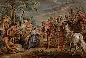 The Meeting of David and Abigail by Sir Peter Paul Rubens