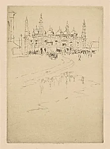 The Mosque, Calcutta