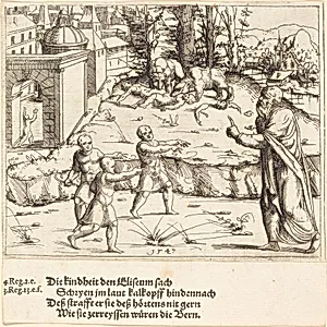 The Murder of the Children of Bethel by Augustin Hirschvogel