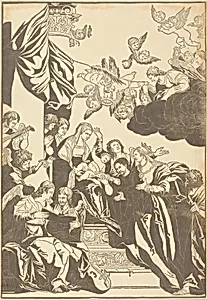 The Mystic Marriage of Saint Catherine