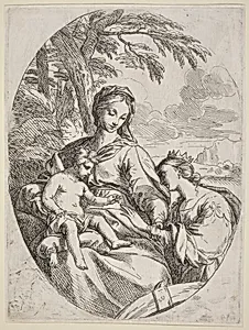 The Mystic Marriage of Saint Catherine