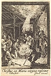 The Nativity by Jacques Callot