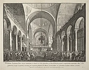 The Newly Elected Doge Presented to the People in San Marco