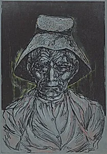 The Old Basket Weaver of Camp de Mar