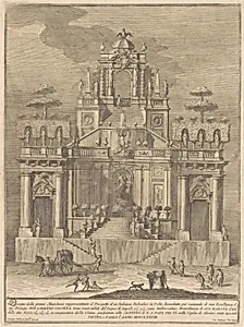 The Prima Macchina for the Chinea of 1778: A Countryside Belevedere with Hercules and Antaeus