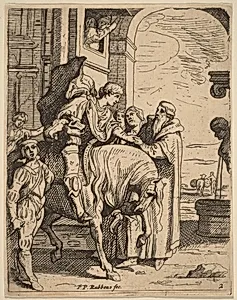 The Prodigal Son Bids Farewell to His Father