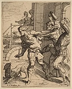 The Prodigal Son Driven from the Tavern