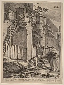 The Prophet Elijah with the Widow of Zarephath